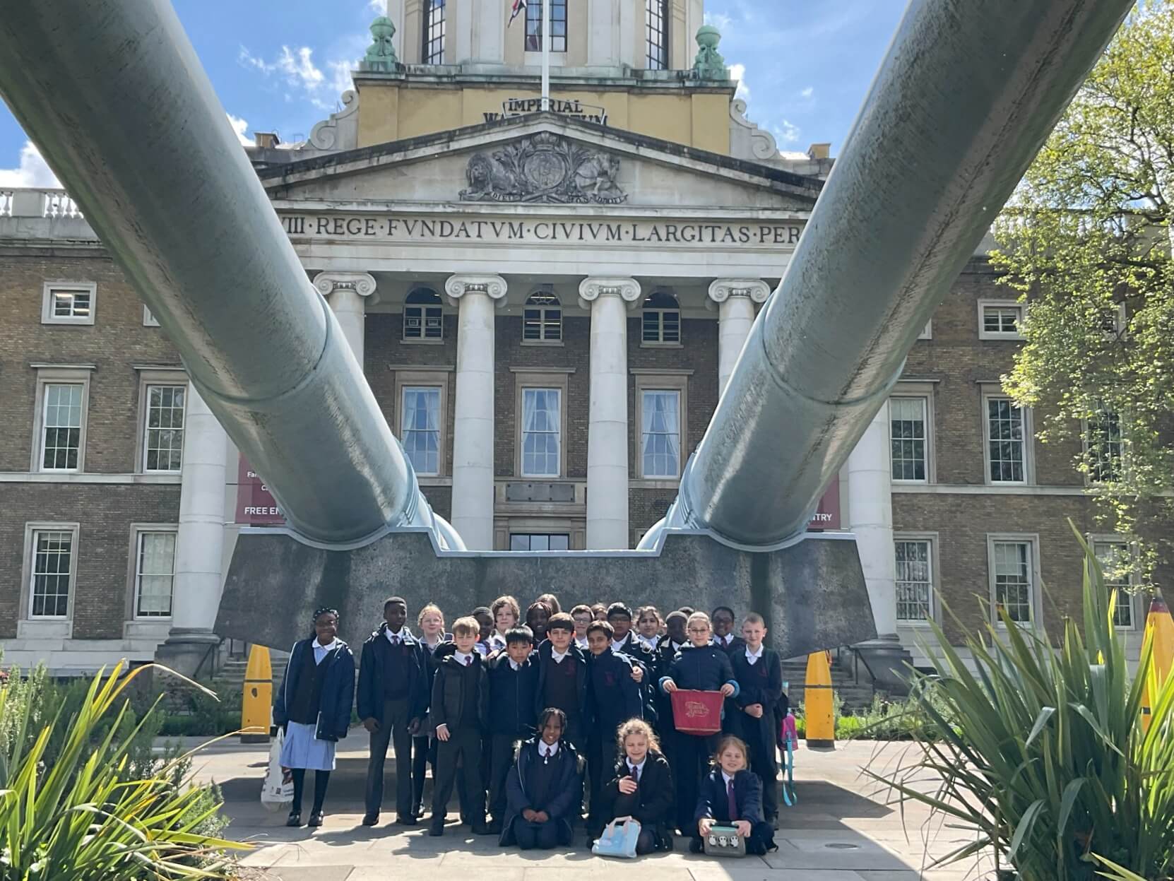 Year 5 Trip to Imperial War Museum - St Theresas School