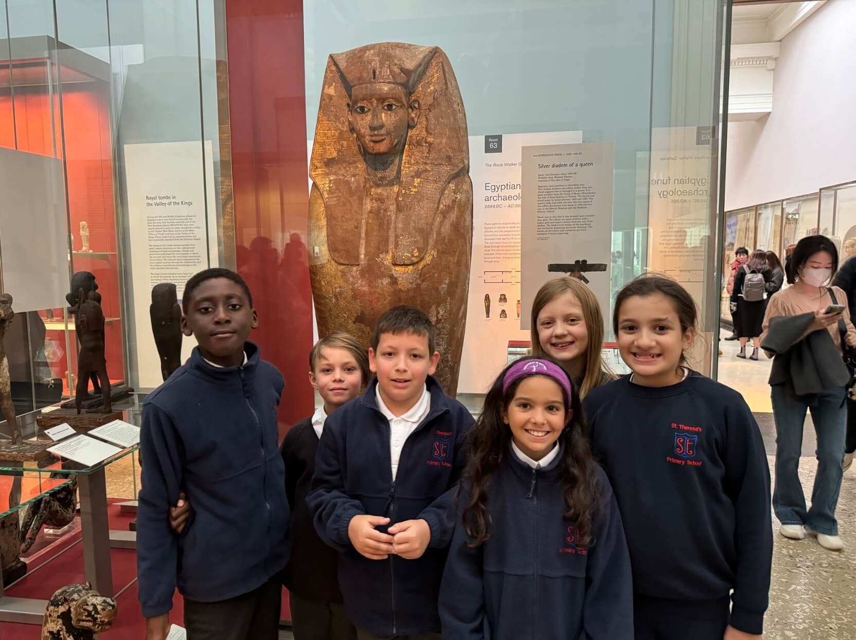 Year 5 Trip to the British Museum - St Theresas School